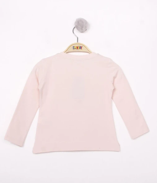 Toontoy Kız Çocuk Think Varaklı T-Shirt - 8