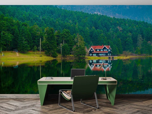 Bolu Abant Golü Manzaralı Duvar Kağıdı - Resim 4