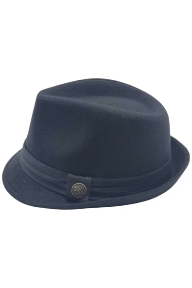 Kadın Lüks Trilby Kaşe Fötr Şapka - 3