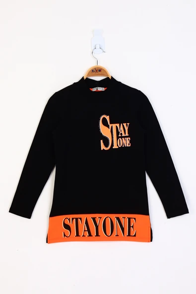 Toontoy Kız Çocuk Stay One Baskılı Tişört ürün görseli