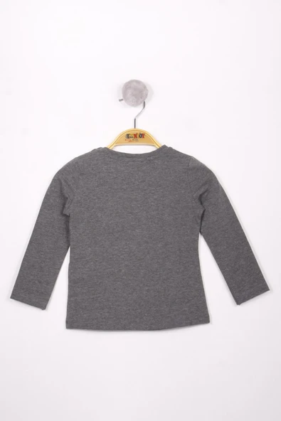 Toontoy Kız Çocuk Flower Baskılı T-Shirt - 6