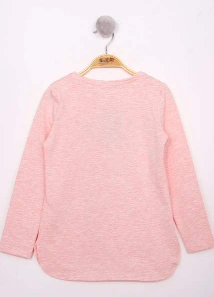 Toontoy Kız Çocuk Fashion Baskılı Tişört - 4