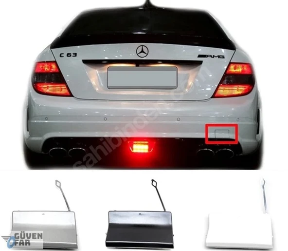 MERCEDES C180 W204 ARKA TAMPON ÇEKİ DEMİRİ KAPAĞI - 4