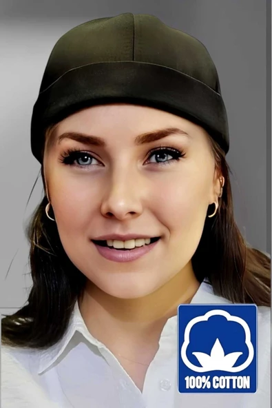 Unisex %100 Pamuklu Docker Şapka - 5
