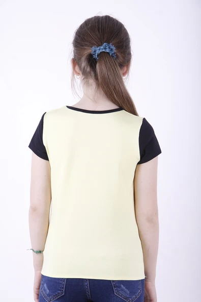 Toontoy Kız Çocuk Superior Baskılı Tişört - 9