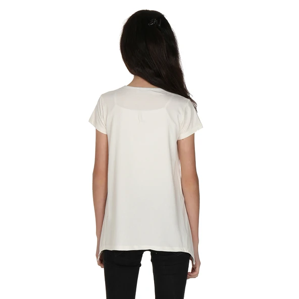 Toontoy Kız Çocuk Parfüm Nakışlı T-Shirt - 6