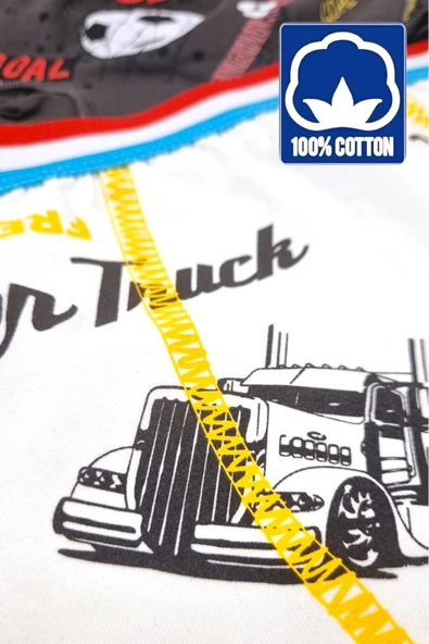 Erkek Çocuk %100 Pamuklu 12'li Boxer - 4