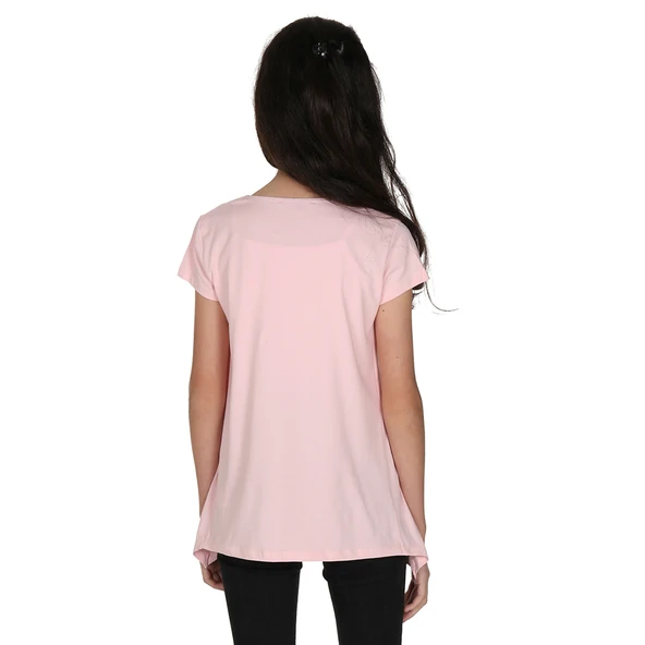 Toontoy Kız Çocuk Parfüm Nakışlı T-Shirt - 4