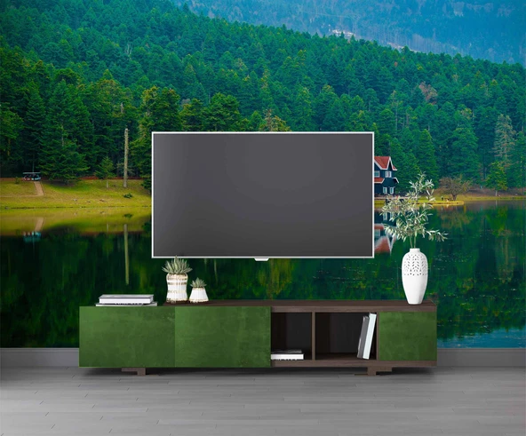 Bolu Abant Golü Manzaralı Duvar Kağıdı - Resim 3