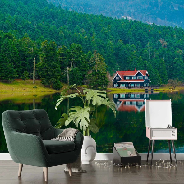 Bolu Abant Golü Manzaralı Duvar Kağıdı - Resim 6