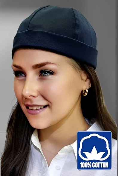 Unisex %100 Pamuklu Docker Şapka - 2
