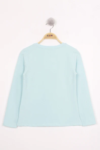 Toontoy Kız Çocuk Kareli Baskılı T-Shirt - Resim 4