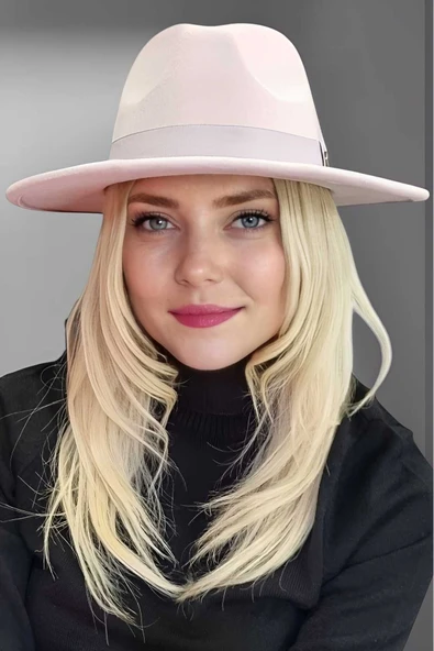 Kadın Panama Kaşe Fötr Şapka