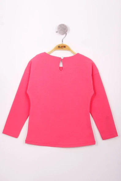 Toontoy Kız Çocuk Yazı Varaklı T-Shirt - 10
