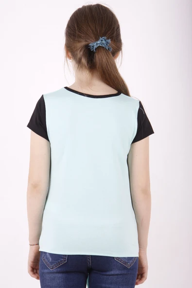 Toontoy Kız Çocuk Superior Baskılı Tişört - 3