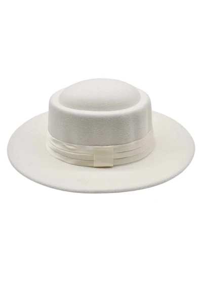 Kadın Kaşe Gondol Şapka - 3