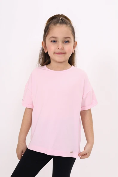 Toontoy Kız Çocuk Tişört - 4