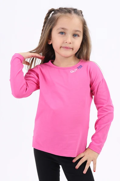 Toontoy Kız Çocuk Baskılı Tişört ürün görseli 1