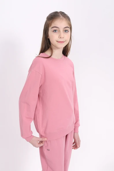 Toontoy Kız Çocuk Baskılı Sweatshirt - 7