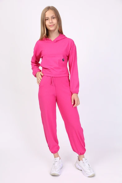 Toontoy Kız Çocuk Eşofman Takım - Resim 6