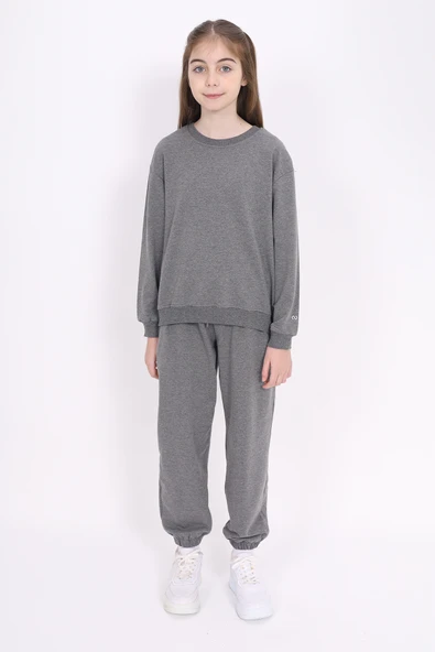 Toontoy Kız Çocuk Baskılı Sweatshirt - 2