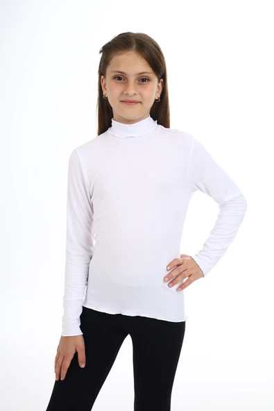 Toontoy Kız Çocuk Okul Tişört - 2