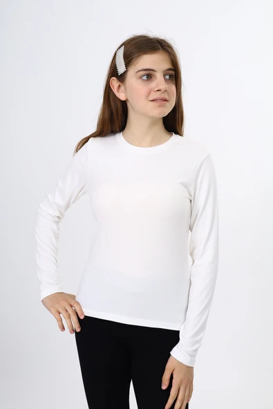 Toontoy Kız Çocuk Okul Tişört - 10