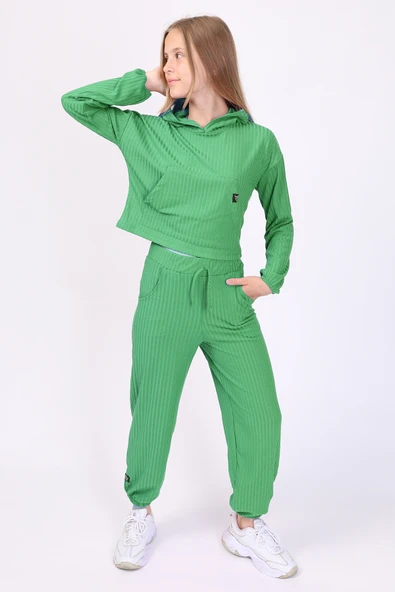 Toontoy Kız Çocuk Eşofman Takım - Resim 2