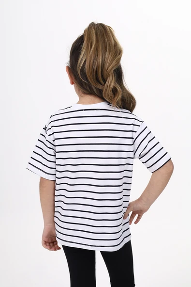 Toontoy Unisex Çocuk Çizgili Tişört - 3