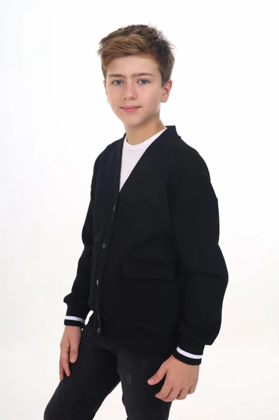 Toontoy Erkek Çocuk Baskılı Hırka - 6