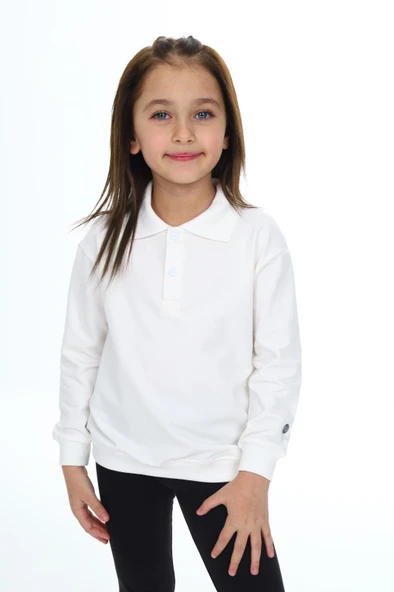 Toontoy Kız Çocuk Baskılı Sweatshirt - 5