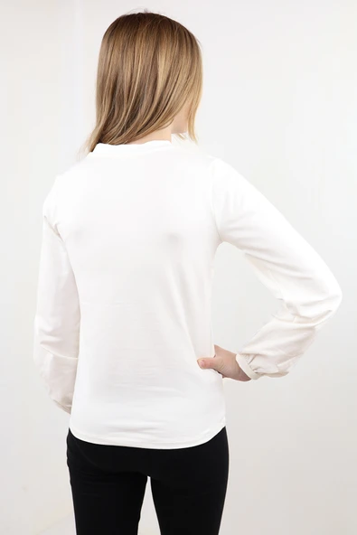 Toontoy Kız Çocuk Okul Tişört - 6