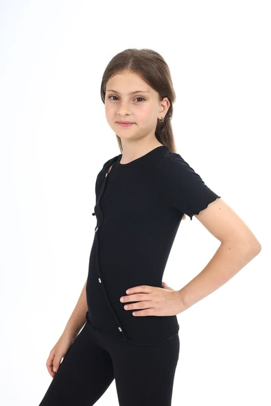 Toontoy Kız Çocuk Okul Tişört - 8