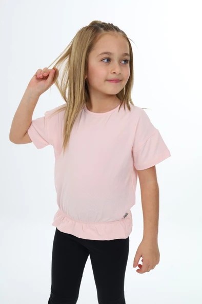 Toontoy Kız Çocuk Tişört - 3