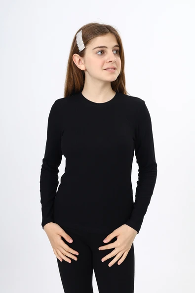 Toontoy Kız Çocuk Okul Tişört - 4