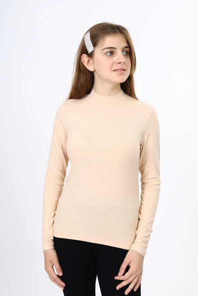 Toontoy Kız Çocuk Okul Tişört - 12