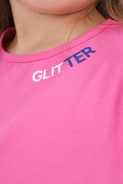 Toontoy Kız Çocuk Baskılı Tişört - Resim 2