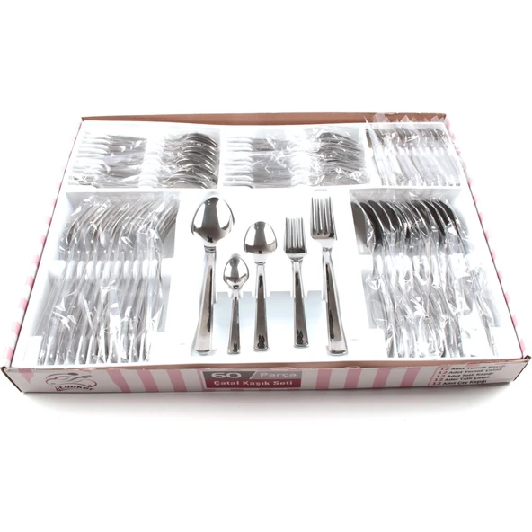 COOKER ÇATAL KAŞIK SETİ 60 PARÇA MİLAS CKR2185 2514 - 2