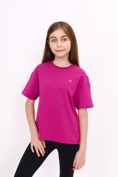 Toontoy Kız Çocuk Göğüsü S Baskılı Tişört - 4