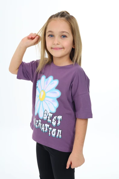 Toontoy Kız Çocuk Best Generatıon Baskılı Tişört - 2