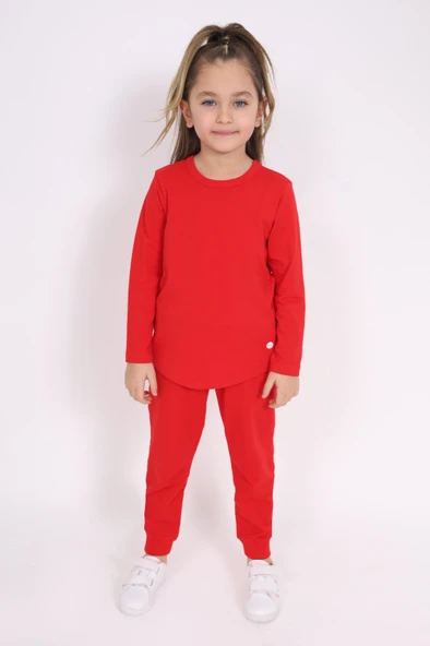 Toontoy Kız Çocuk Baskılı Tişört - 8