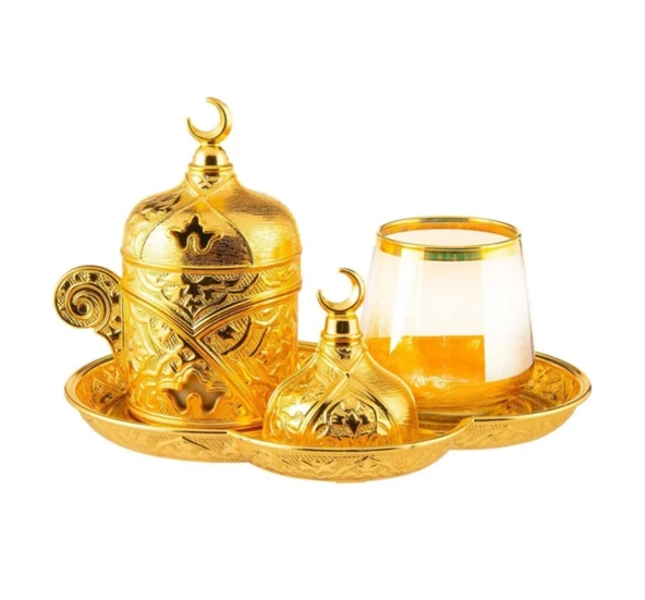 Ziyafet Tek Kişilik Sunum & Damat Kahve Fincanı