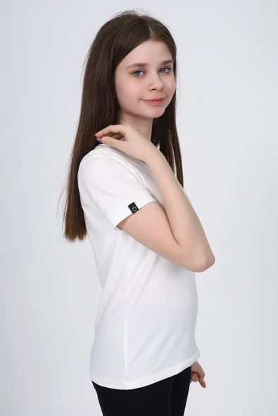 Toontoy Kız Çocuk Okul Tişört - 8