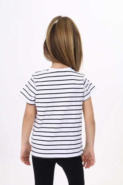 Toontoy Unisex Çocuk Çizgili Tişört - 10