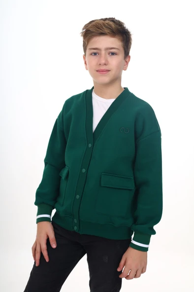 Toontoy Erkek Çocuk Baskılı Hırka - 2