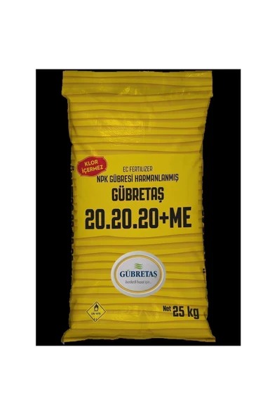 Gübretaş 20 20 20+Me 25 kg Toz Npk Gübre - 3