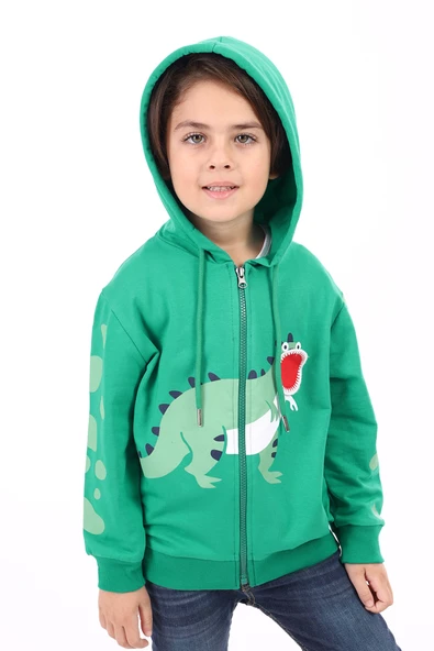 Toontoy Erkek Çocuk Baskılı Hırka - 10