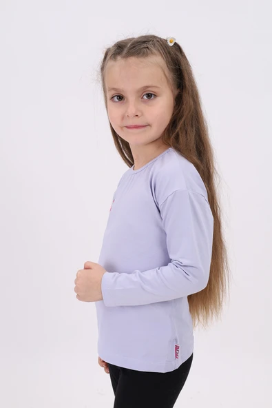 Toontoy Kız Çocuk  Sweet Baskılı Tişört - 11