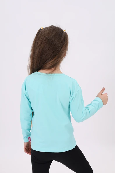 Toontoy Kız Çocuk  Sweet Baskılı Tişört - 8