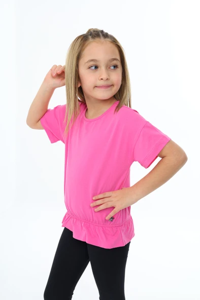 Toontoy Kız Çocuk Tişört - 12